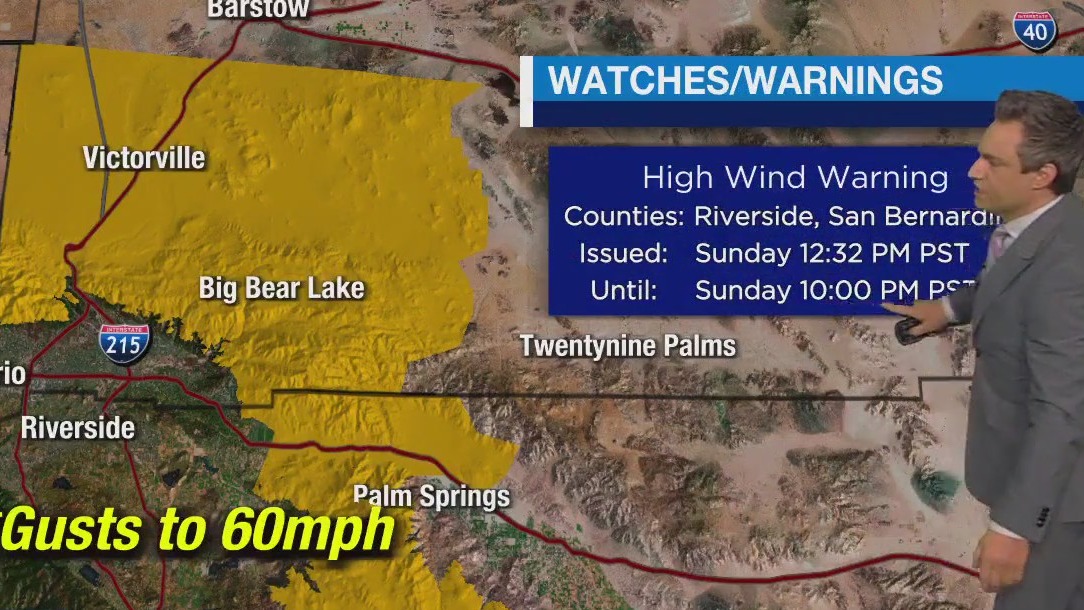 Weather forecast for Sunday, March 3