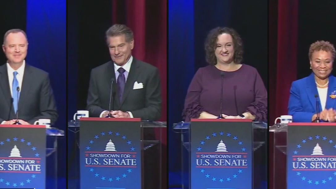 California's Senate candidates prepare for primary