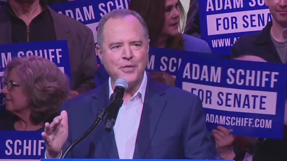 Adam Schiff tops California US Senate primary