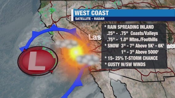 Weather Forecast for Wednesday, March 6