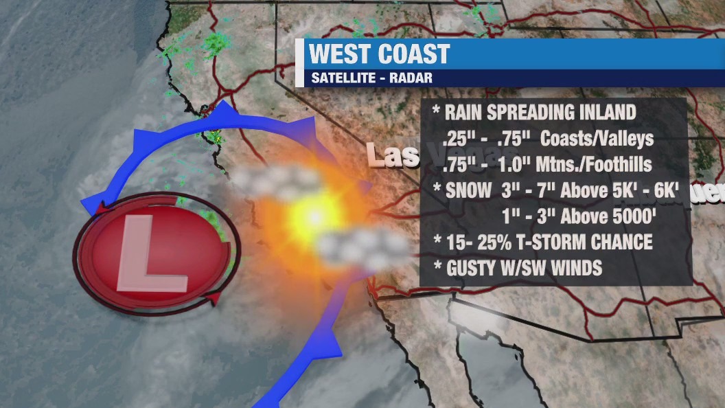 Weather Forecast for Wednesday, March 6