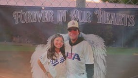 Vigil held for teen siblings killed in crash