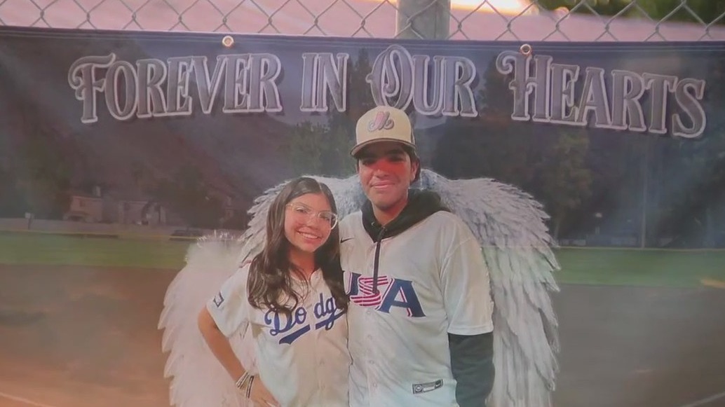 Vigil held for teen siblings killed in crash