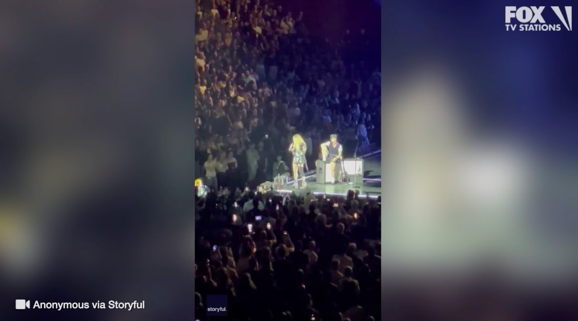 Madonna mistakenly calls out fan in wheelchair