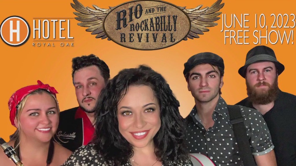 Rio and the Rockabilly Revival rocks the house at FOX 2