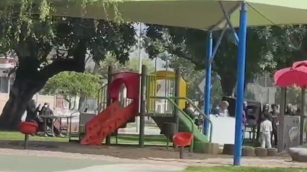 Naked woman stabs man near movie production