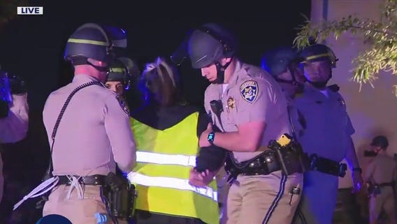 Cops arrest demonstrators in eviction protest