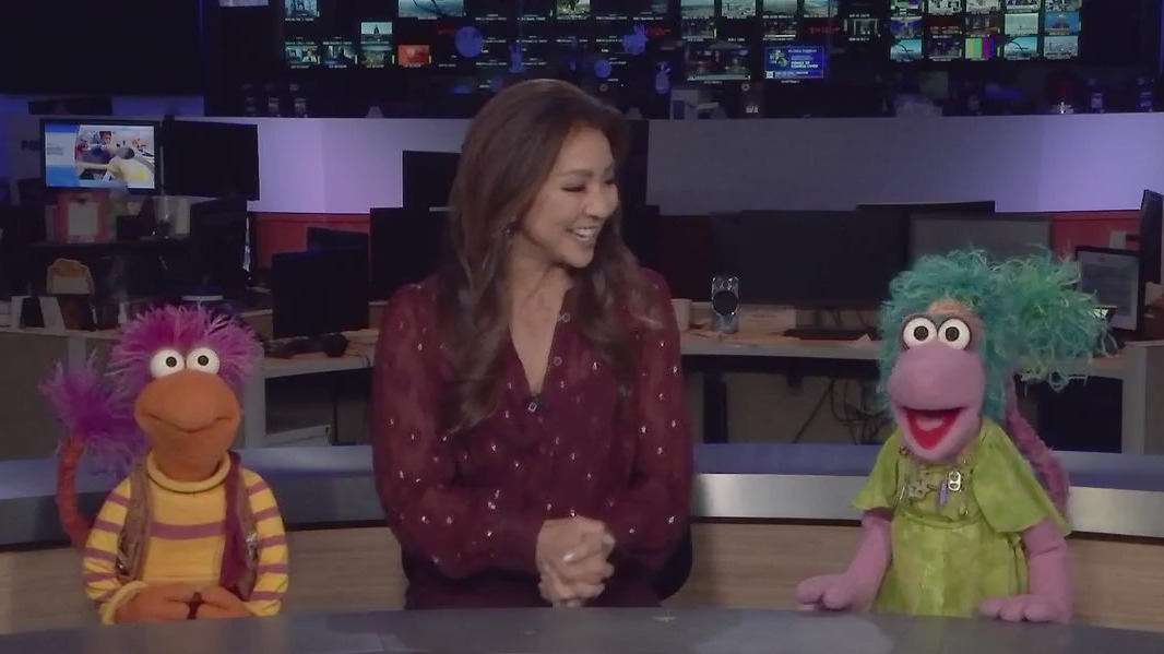 Gobo & Mokey venture out of Fraggle Rock to Good Day LA