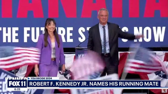 RFK Jr. names VP pick