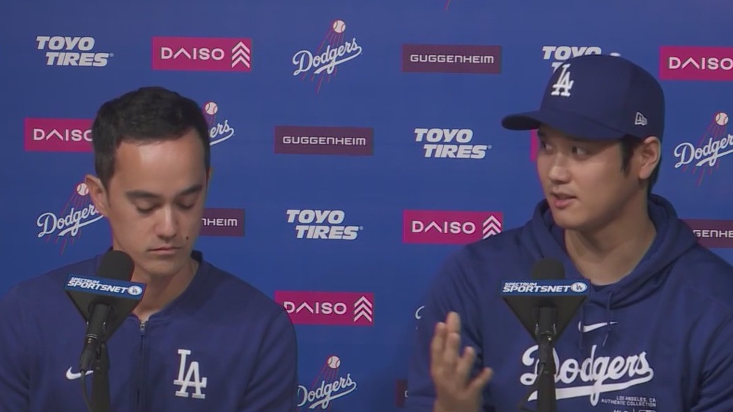 Shohei Ohtani: 'Ippei has been stealing'