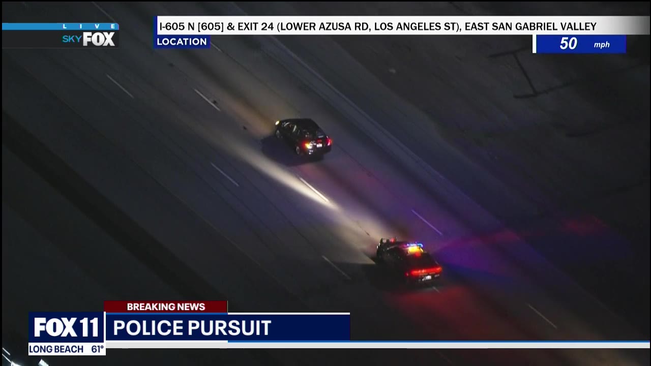 Suspected DUI driver in police chase | FOX 11 Los Angeles
