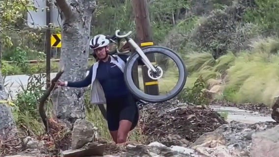 Malibu roads closed to landslides