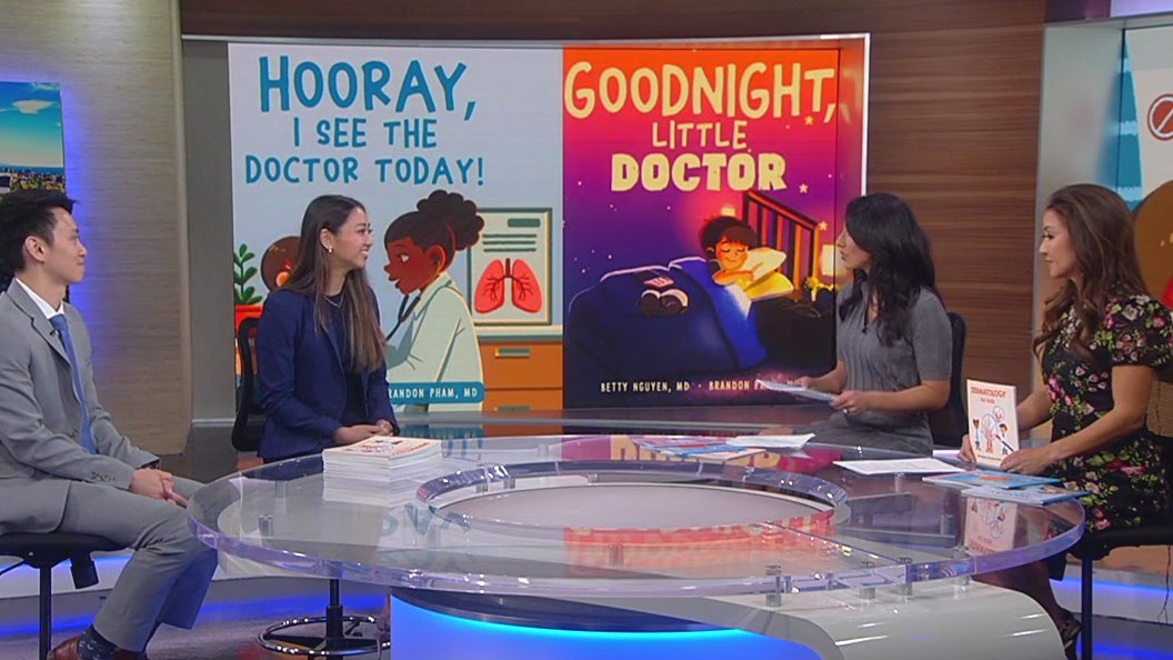 The doctors behind the 'Medical School for Kids' book series