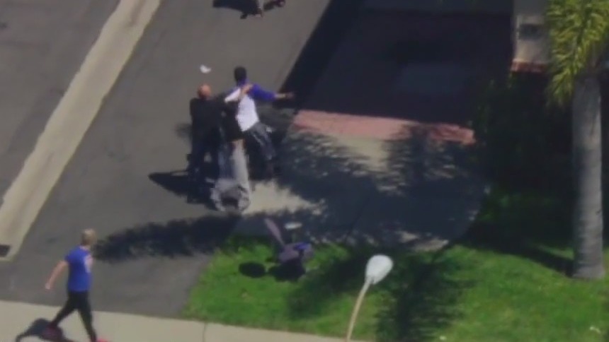 Wild police chase ends in citizen's arrest