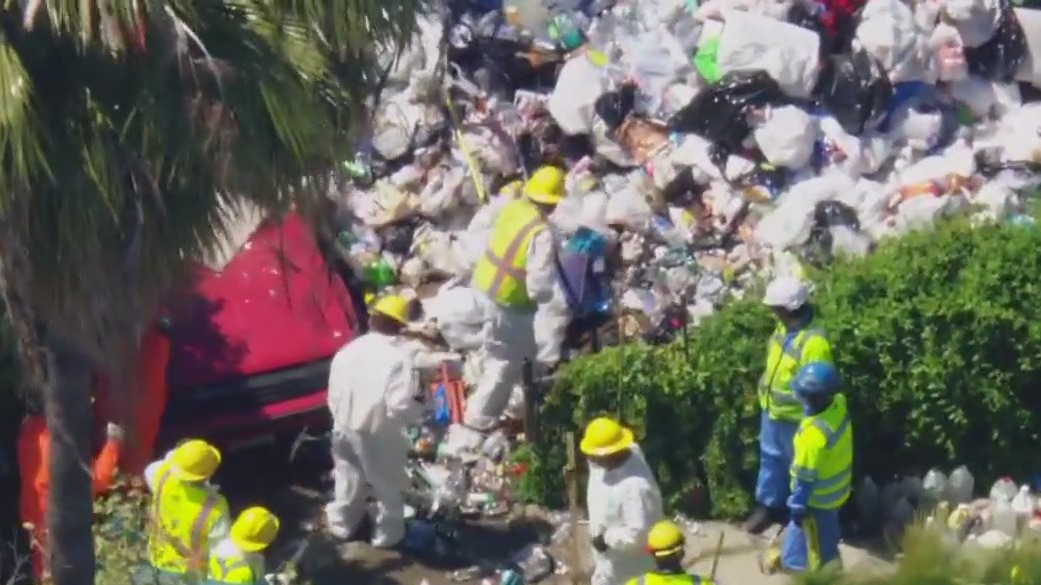 Cleanup underway at Fairfax District 'trash house'