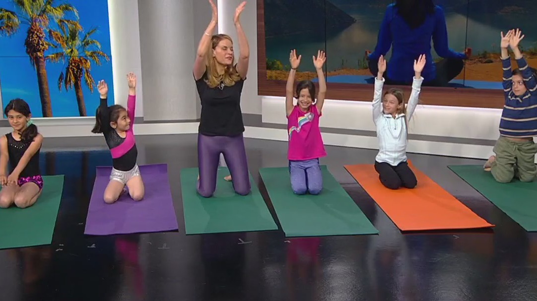 Getting zen on International Kids' Yoga Day