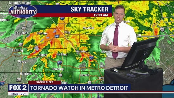 Weather update: 12:30 a.m.