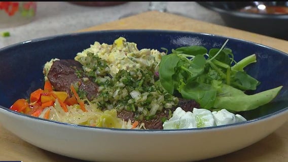 Grilling with chilled sides with J. Baldwin's Restaurant