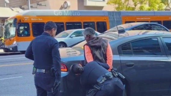 Elderly woman attacked in Koreatown