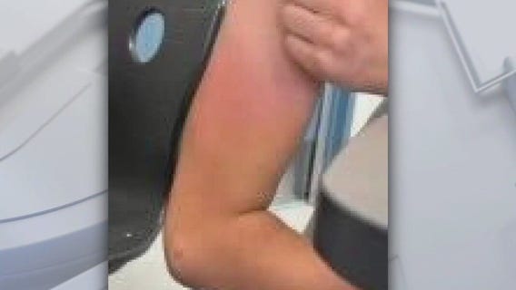 Teacher accused of hitting middle schooler