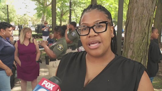 Housing services converge at Grand Circus Park in Detroit