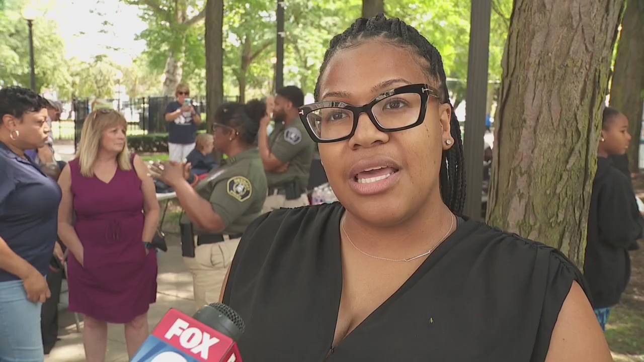 Housing services converge at Grand Circus Park in Detroit