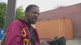 Woman goes into labor behind shipping container in Detroit