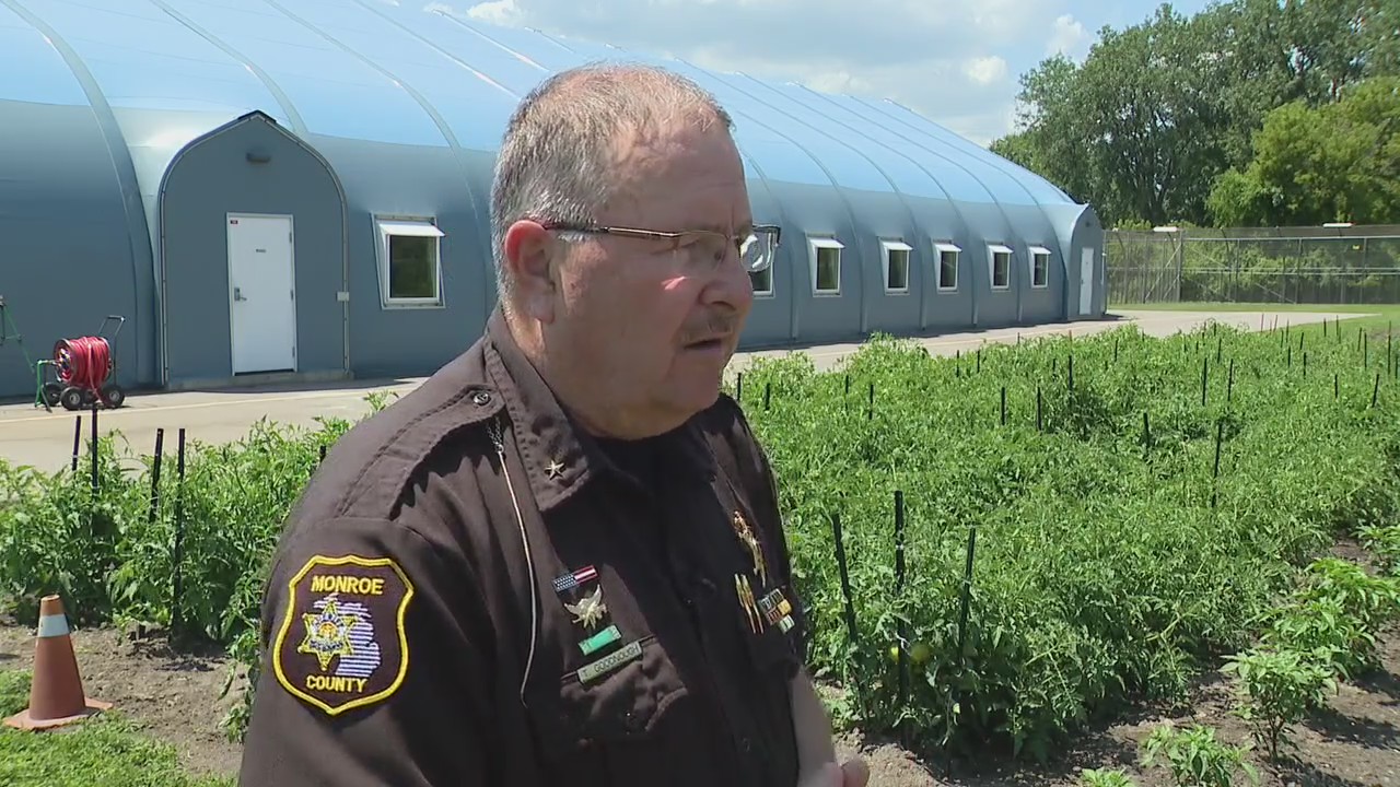 Community garden run by inmates at Monroe jail