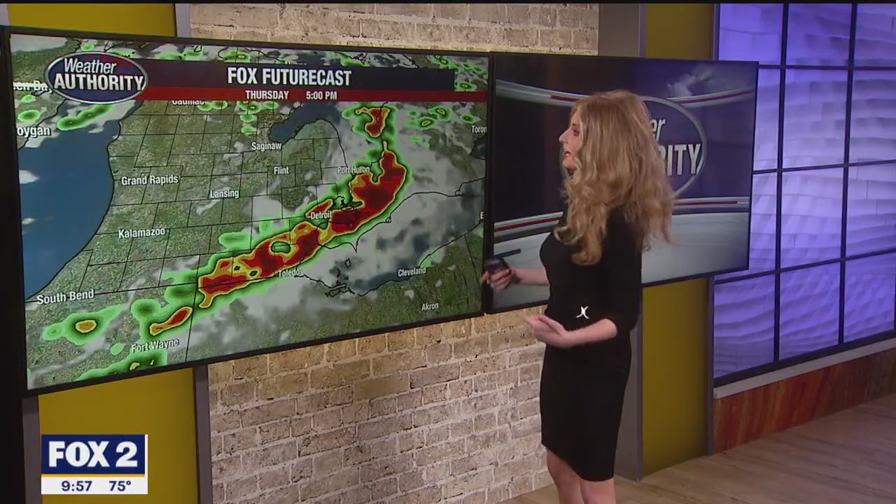 Severe weather possible Thursday in Metro Detroit