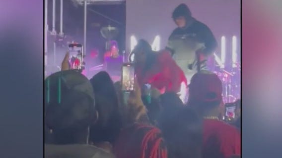 Concert photographer witnessed R&B star Monica intervene after saying a woman was hit by man in crowd