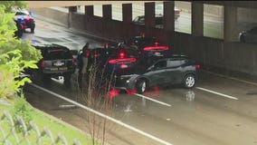 Traffic crash and freeway shooting shuts down NB Southfield freeway