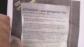 Climate activists target SUVs, trucks in Royal Oak