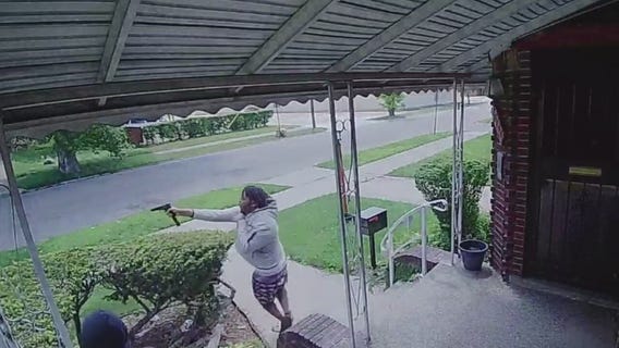 Drive-by shootout with armed teens caught on camera in Detroit