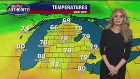 Strong/severe storm risk later today