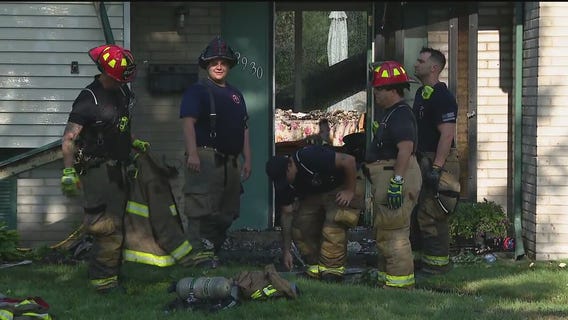 Storm topples tree, sparks fire in Warren