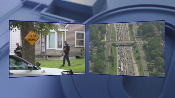 Police investigate shooting after Southfield Freeway crash