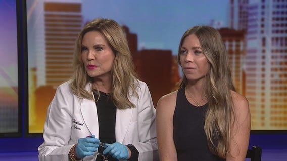 Educating and demonstrating the process for fillers and botox