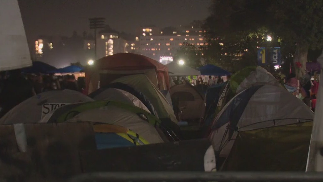 UCLA pro-Palestine protests continuing