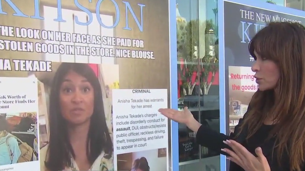 Store puts together shoplifting wall-of-shame