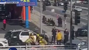 1 dead in 3-car wreck in Hollywood
