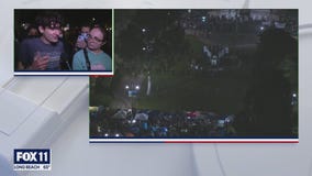 UCLA pro-Palestine supporter sounds off