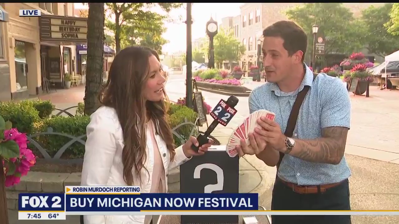 Magic with Anthony Grupido and FOX 2's Robin Murdoch