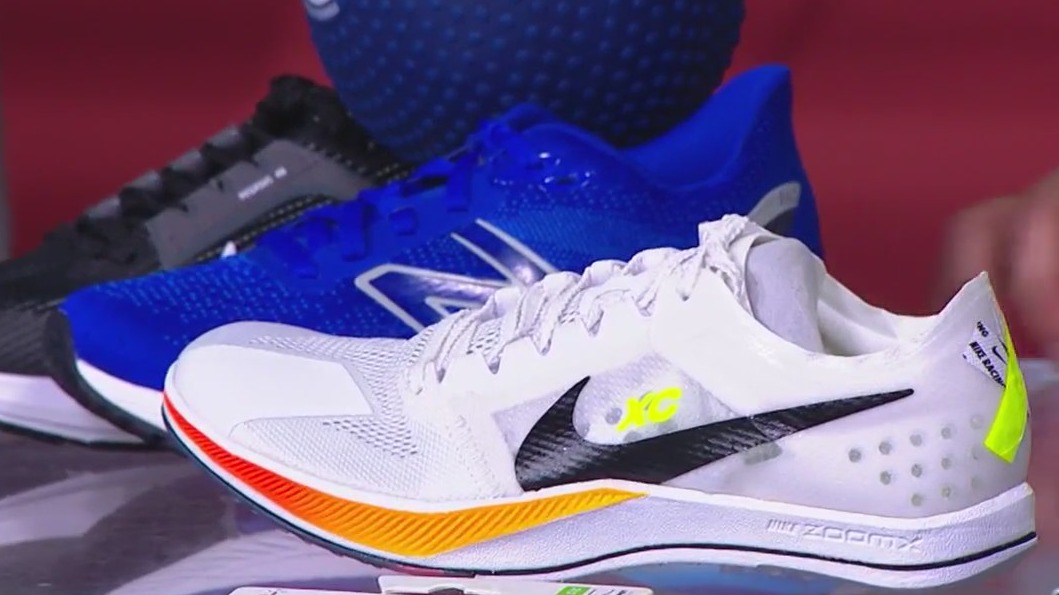 Prepping to run with Gazelle Sports