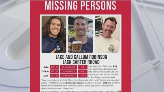 3 surfers presumed dead in Mexico