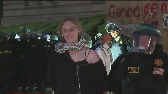 UCLA students detained on campus