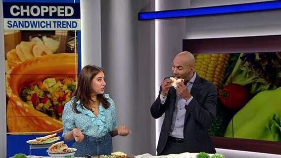 Viral chopped sandwich trend