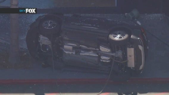 Car crash at Westfield mall in Culver City