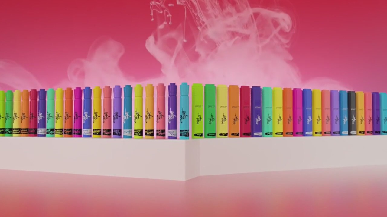 New warning issued over vape pens that look like highlight markers
