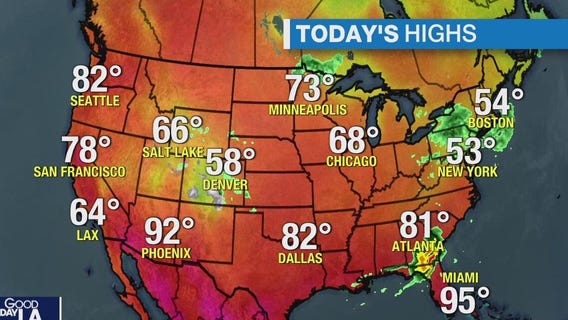 Weather Forecast for Friday, May 10