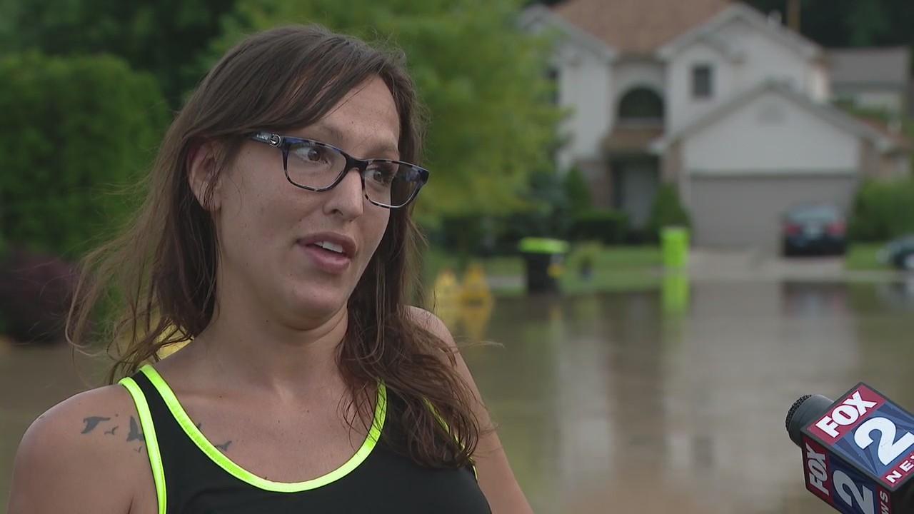 Parts of Macomb County including Chesterfield Township hit hard by rain, flooding